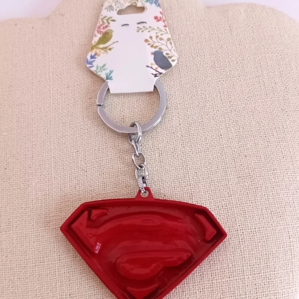 DC Comics SUPERMAN LOGO Justice League Key Chain